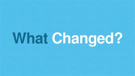 Find what's changed in a site .